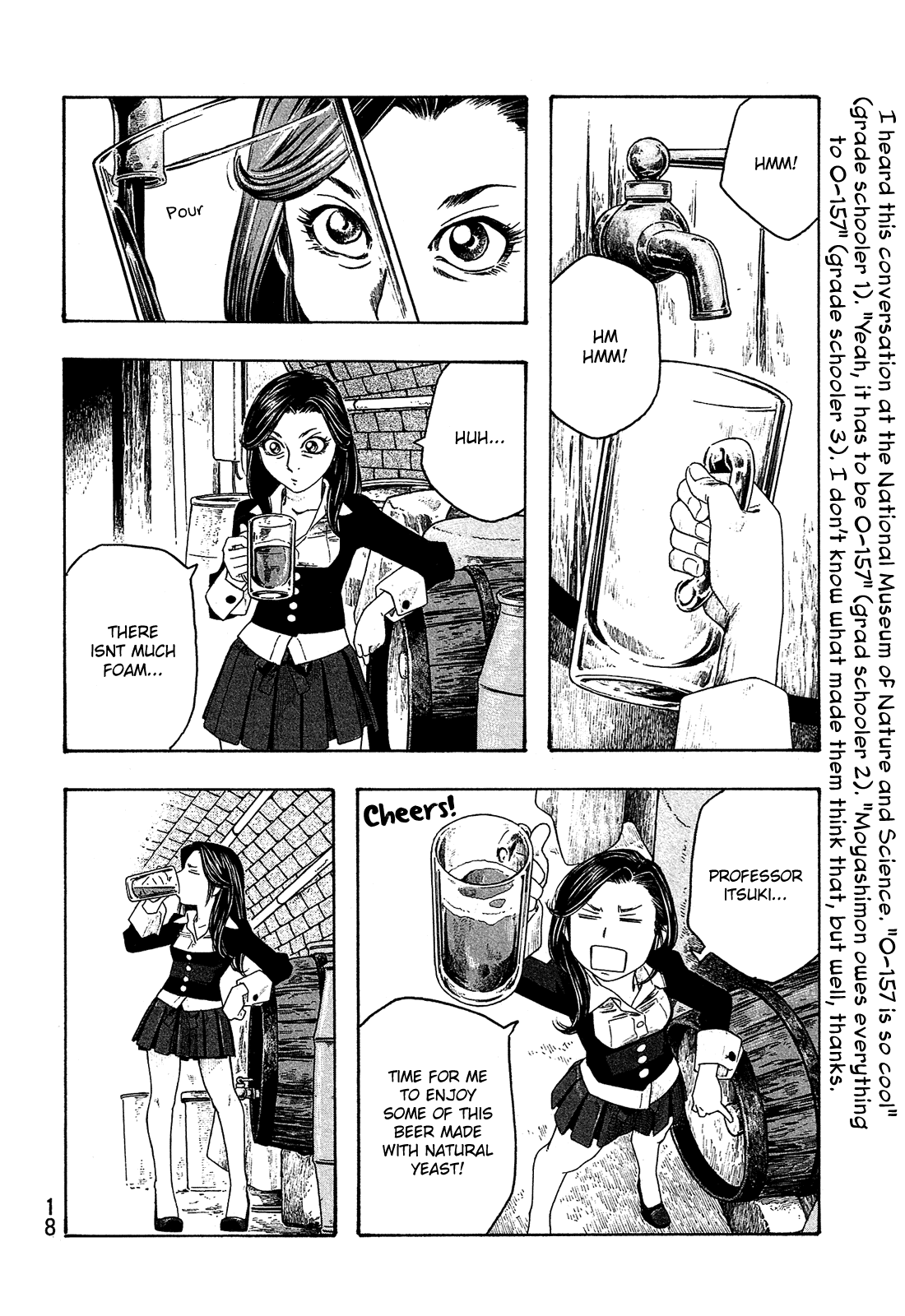 Moyashimon Chapter 88 page 9 - Chapter 88: Itsuki's Beer