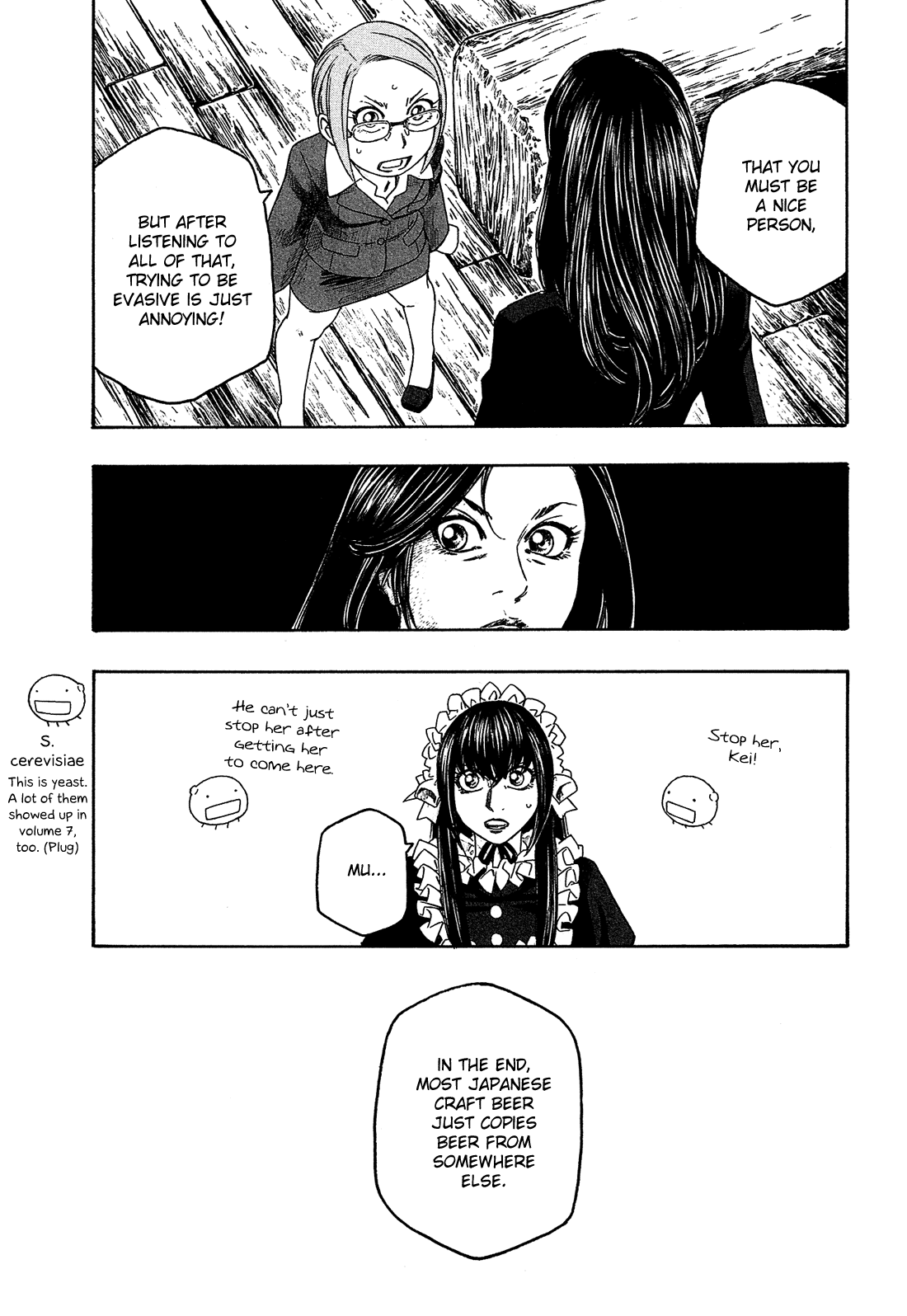 Moyashimon Chapter 89 page 14 - Chapter 89: Drunk or Otherwise Out of Control Mutou