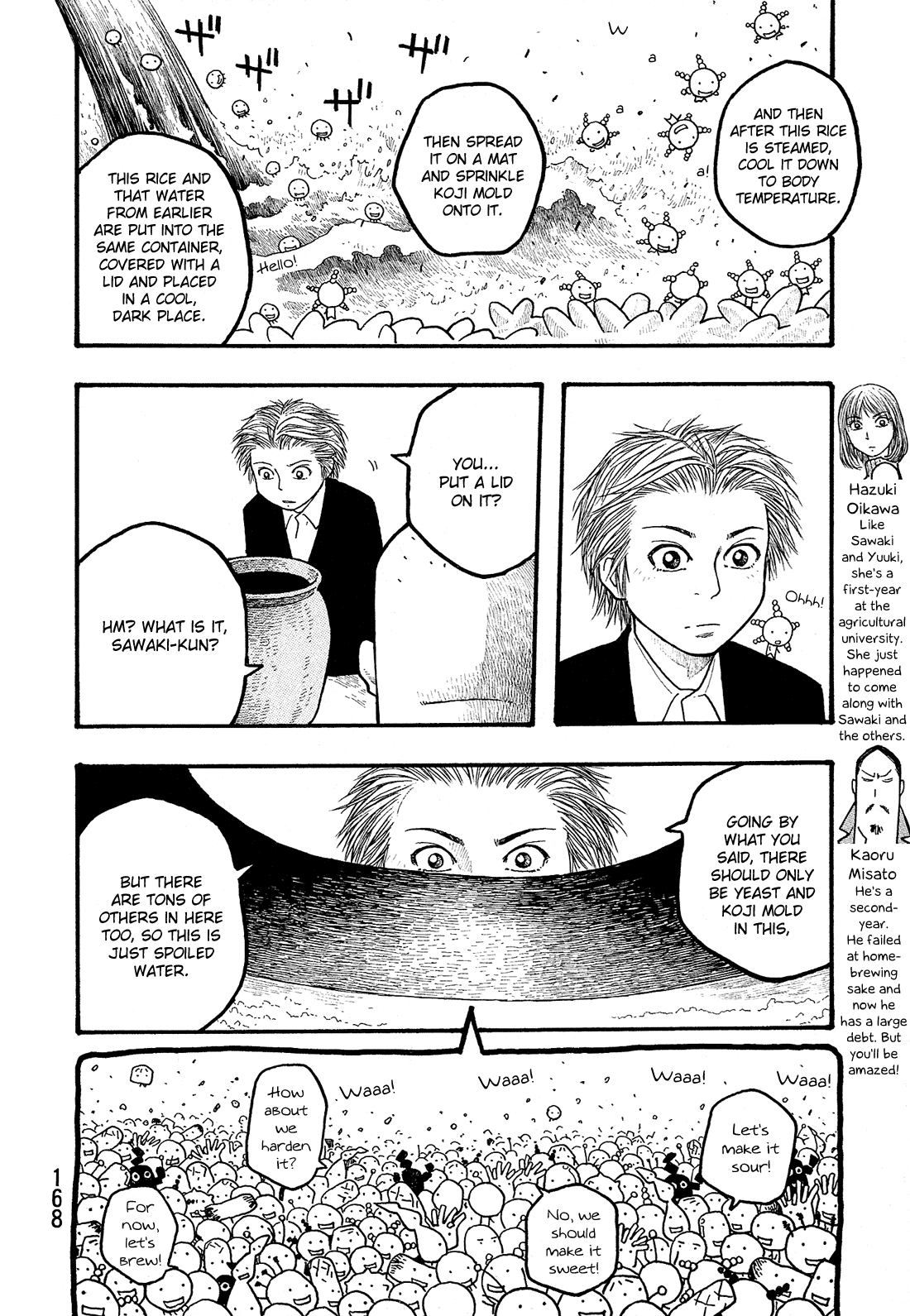 Moyashimon Chapter 9 page 7 - Chapter 9: Let's Brew