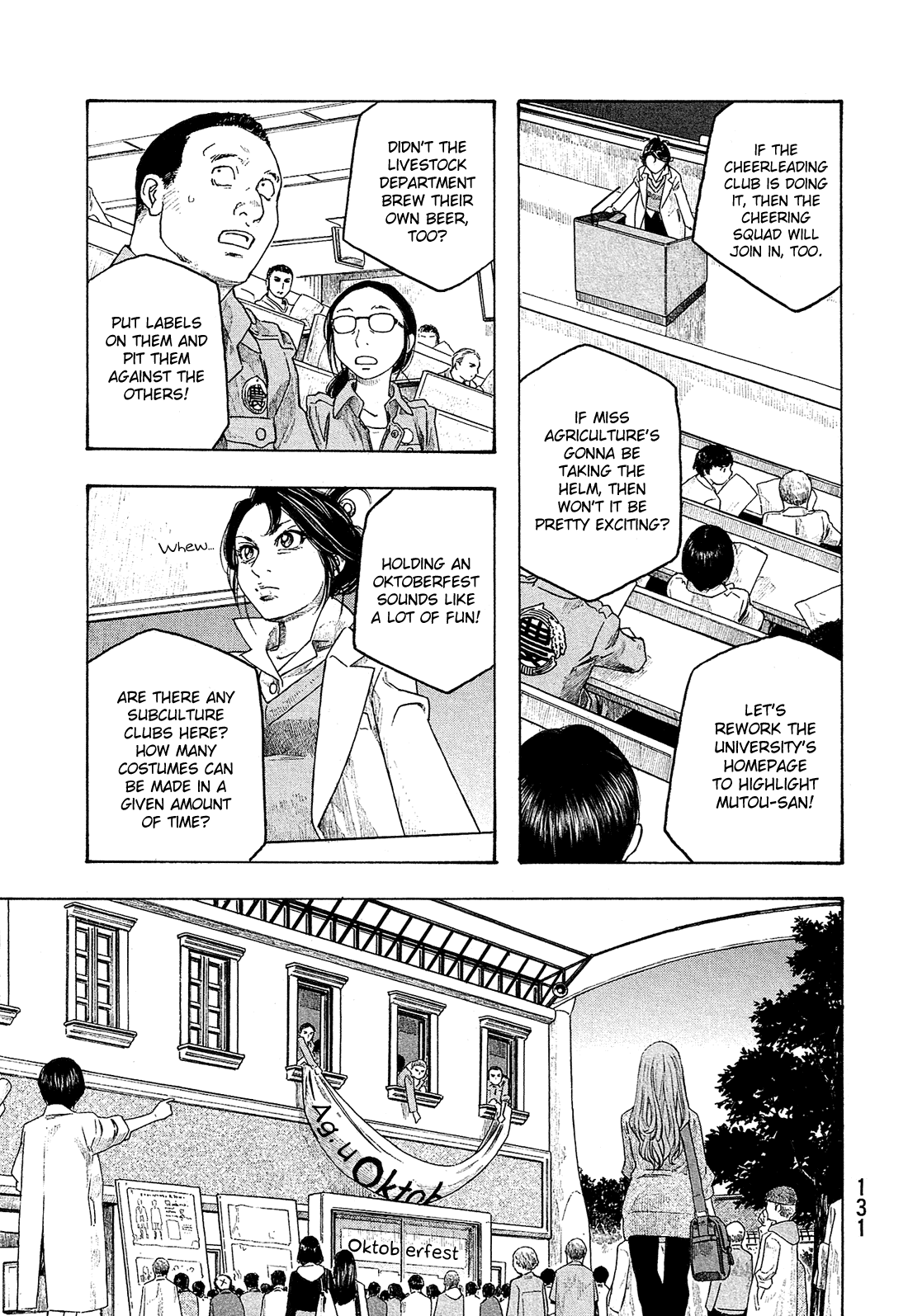 Moyashimon Chapter 95 page 10 - Chapter 95: Miss Agriculture