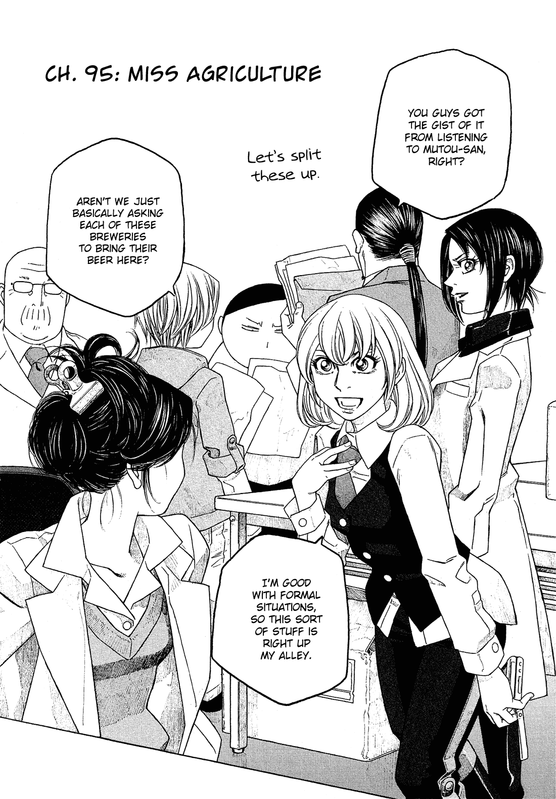 Moyashimon Chapter 95 page 5 - Chapter 95: Miss Agriculture