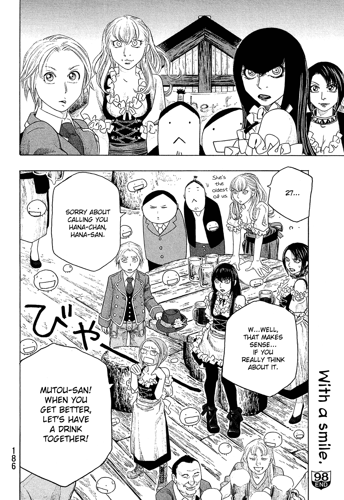 Moyashimon Chapter 98 page 16 - Chapter 98: Have a Beer With a Smile
