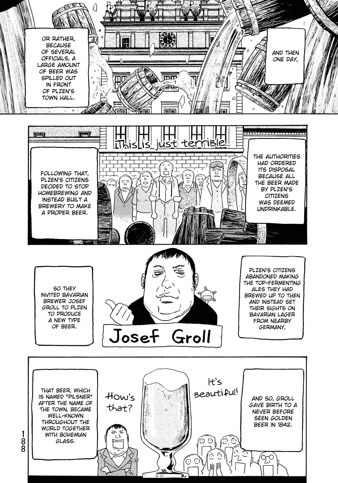 Moyashimon Chapter 98 page 18 - Chapter 98: Have a Beer With a Smile