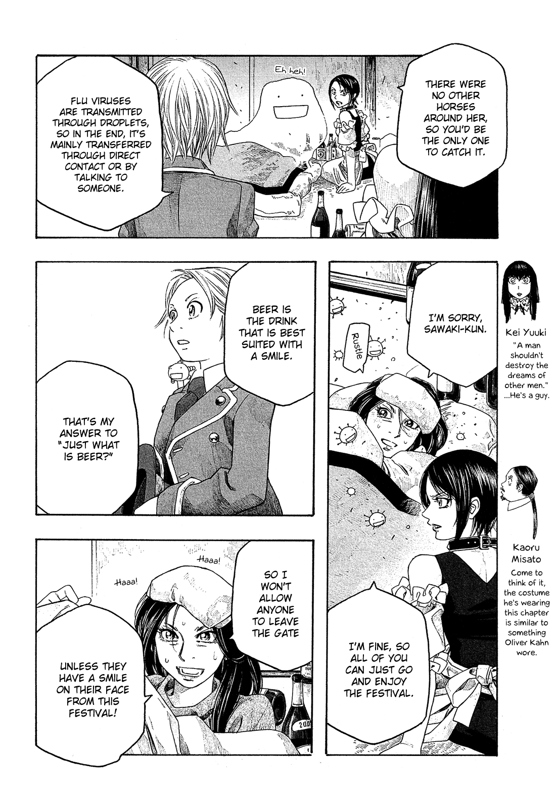 Moyashimon Chapter 98 page 5 - Chapter 98: Have a Beer With a Smile