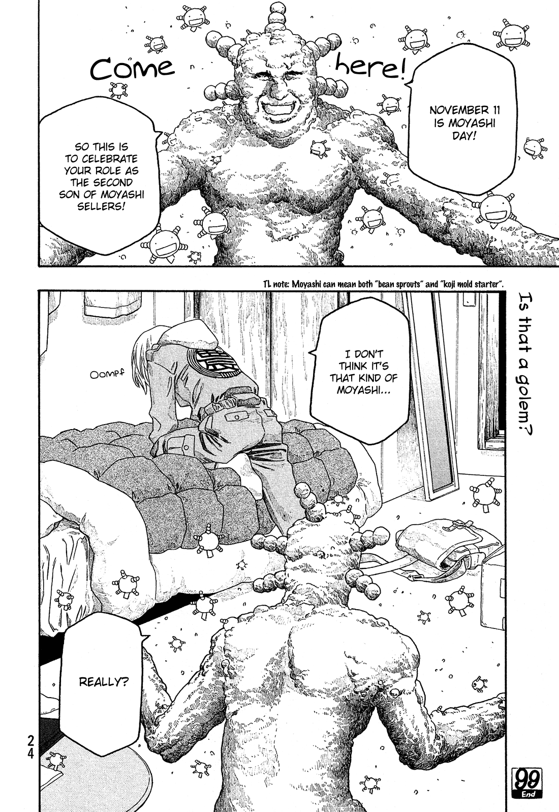 Moyashimon Chapter 99 page 25 - Chapter 99: Would You Like Some Tea?