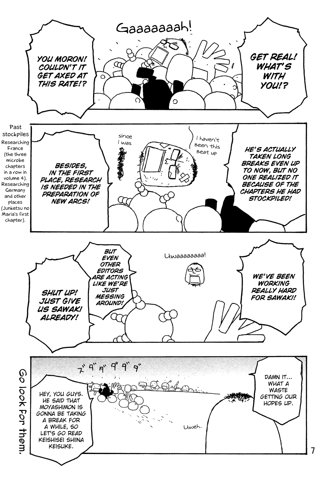 Moyashimon Chapter 99 page 8 - Chapter 99: Would You Like Some Tea?