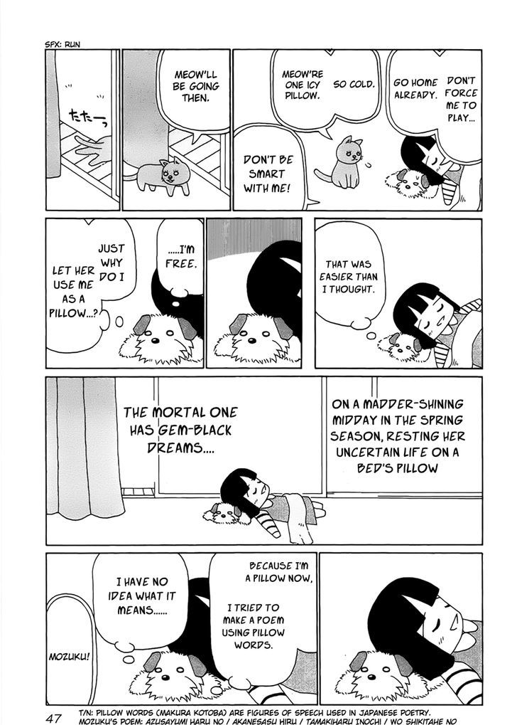 Mozuku, Walking! Chapter 7 page 3 - Chapter 7 : "Pillow"