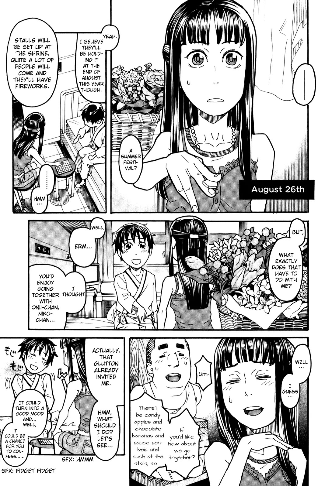 Mozuya-san Gyakujousuru Chapter 11 page 13 - Chapter 11: Mozuya-san, I, and the End of Summer (1)
