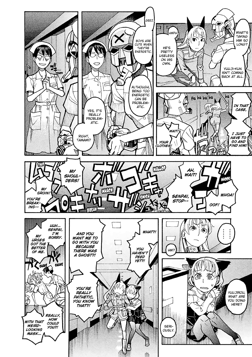 Mozuya-san Gyakujousuru Chapter 17.5 page 19 - Chapter 17.5: Extra Chapter: Occult Hunt! Zombie Nurse vs Masked Nurse vs Crossdressing Nurse, the Three-Way Battle at a Midsummer Night