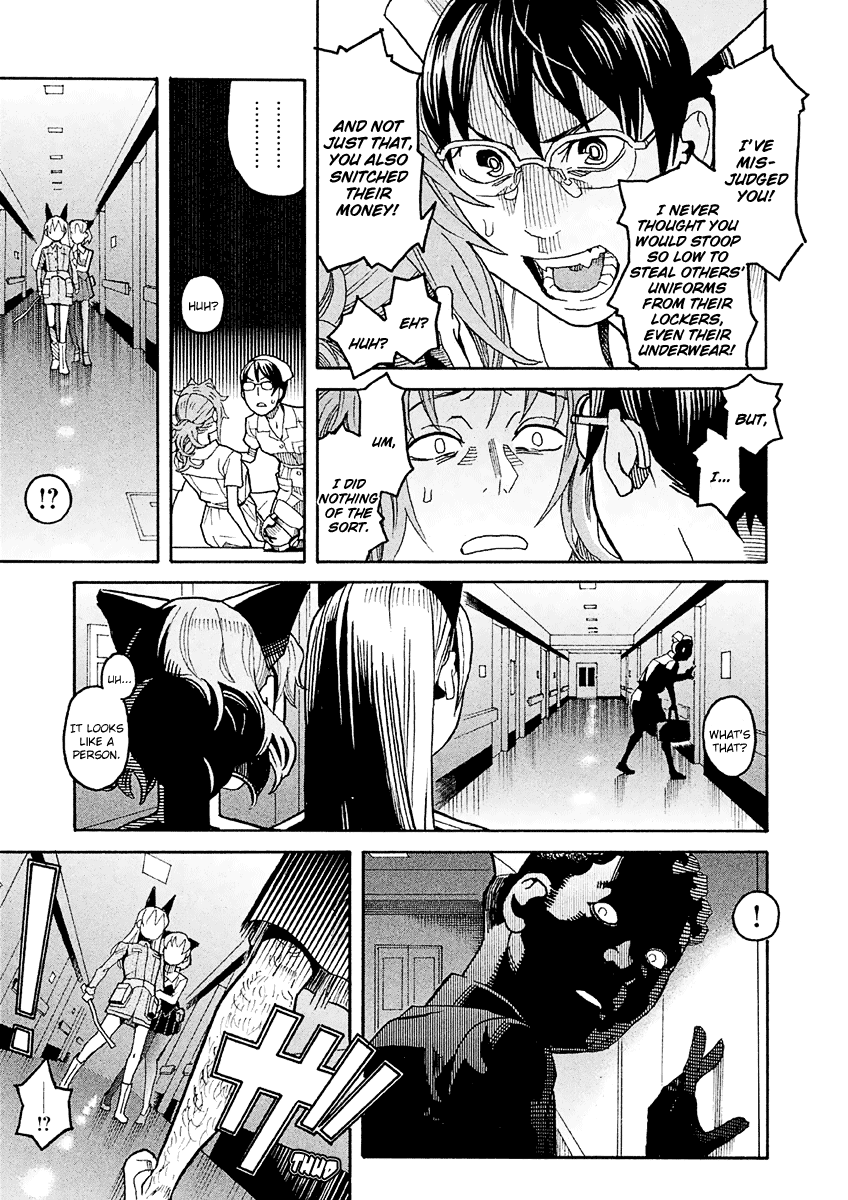 Mozuya-san Gyakujousuru Chapter 17.5 page 20 - Chapter 17.5: Extra Chapter: Occult Hunt! Zombie Nurse vs Masked Nurse vs Crossdressing Nurse, the Three-Way Battle at a Midsummer Night