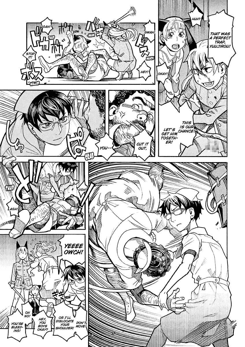 Mozuya-san Gyakujousuru Chapter 17.5 page 26 - Chapter 17.5: Extra Chapter: Occult Hunt! Zombie Nurse vs Masked Nurse vs Crossdressing Nurse, the Three-Way Battle at a Midsummer Night