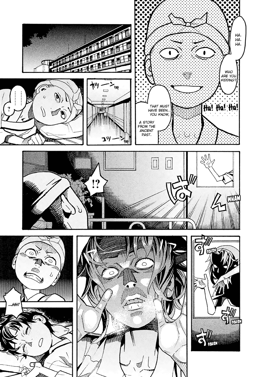 Mozuya-san Gyakujousuru Chapter 17.5 page 4 - Chapter 17.5: Extra Chapter: Occult Hunt! Zombie Nurse vs Masked Nurse vs Crossdressing Nurse, the Three-Way Battle at a Midsummer Night