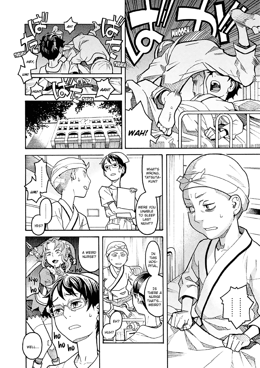 Mozuya-san Gyakujousuru Chapter 17.5 page 5 - Chapter 17.5: Extra Chapter: Occult Hunt! Zombie Nurse vs Masked Nurse vs Crossdressing Nurse, the Three-Way Battle at a Midsummer Night