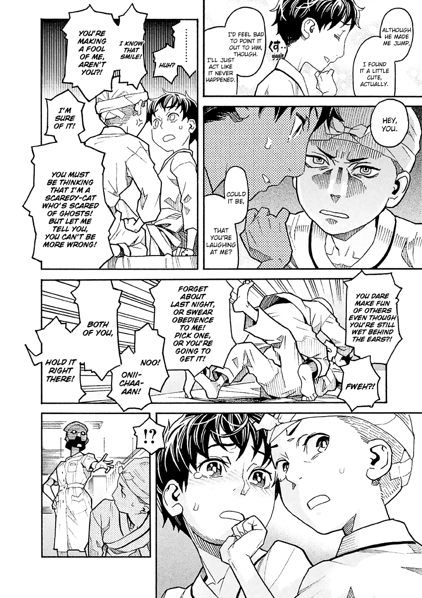 Mozuya-san Gyakujousuru Chapter 17.5 page 9 - Chapter 17.5: Extra Chapter: Occult Hunt! Zombie Nurse vs Masked Nurse vs Crossdressing Nurse, the Three-Way Battle at a Midsummer Night