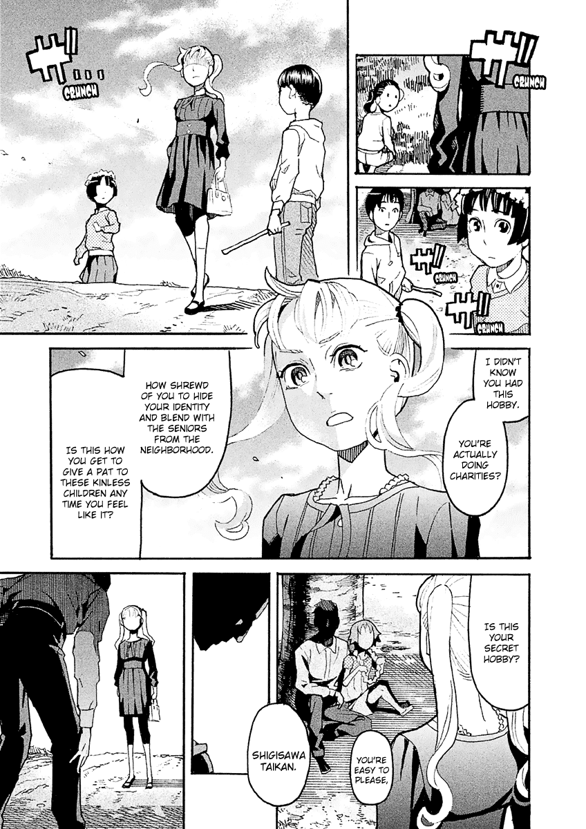 Mozuya-san Gyakujousuru Chapter 27 page 12 - Chapter 27: Grandpa Adolf and the Dark Climax