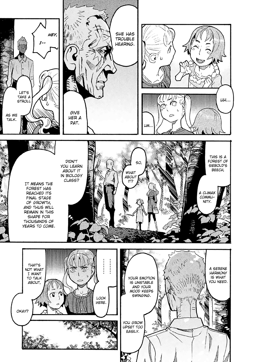 Mozuya-san Gyakujousuru Chapter 27 page 14 - Chapter 27: Grandpa Adolf and the Dark Climax