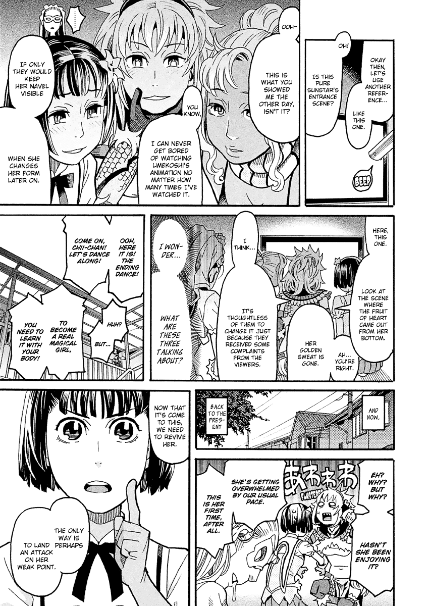 Mozuya-san Gyakujousuru Chapter 30 page 12 - Chapter 30: Purple Rose Is Shocked?! Her Super Form Is Made of Tears