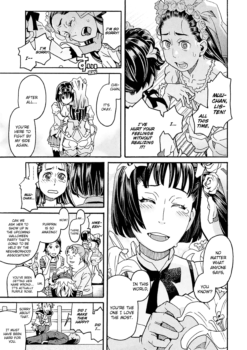 Mozuya-san Gyakujousuru Chapter 30 page 46 - Chapter 30: Purple Rose Is Shocked?! Her Super Form Is Made of Tears