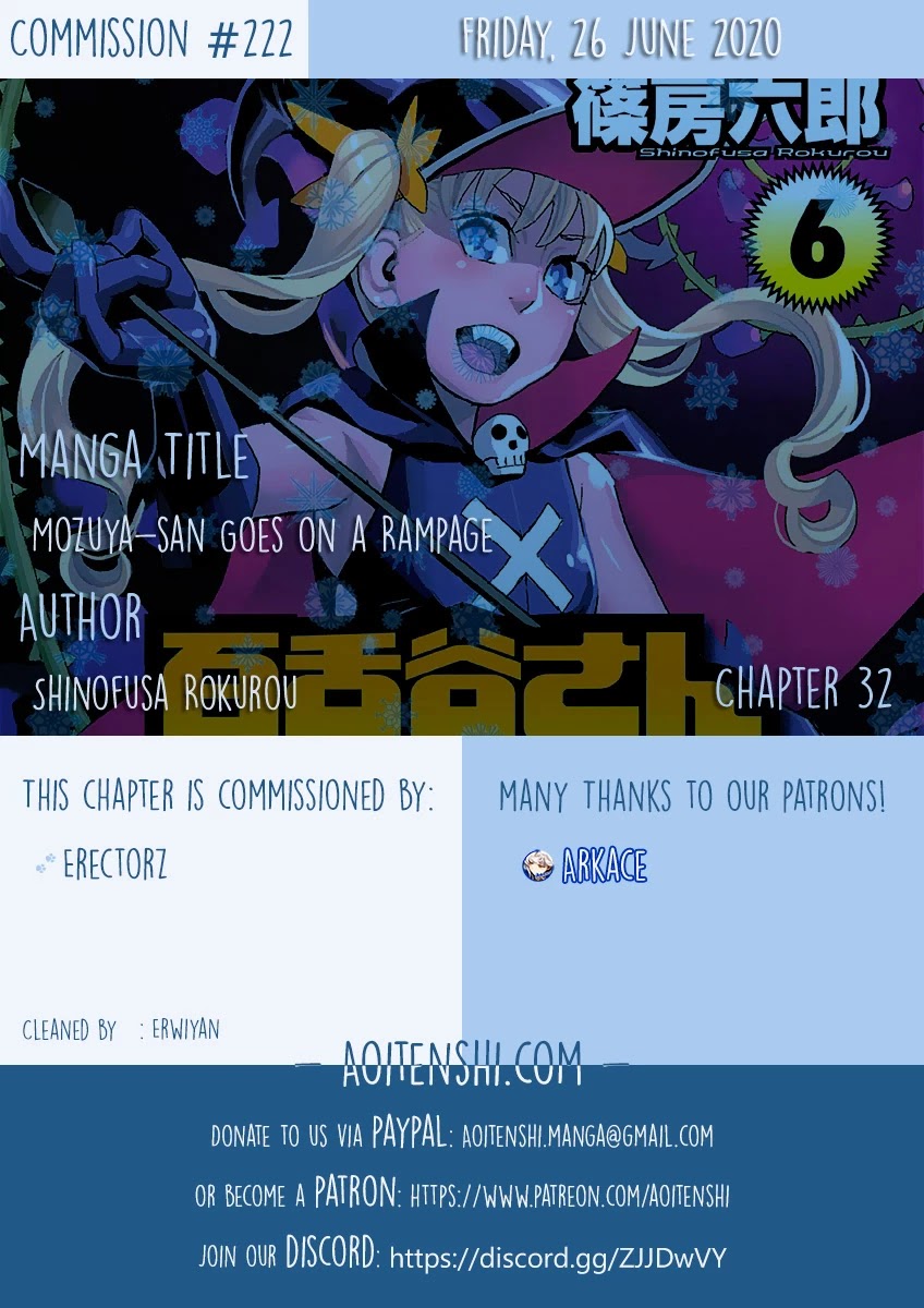 Mozuya-san Gyakujousuru Chapter 32 page 1 - Chapter 32: As You Like