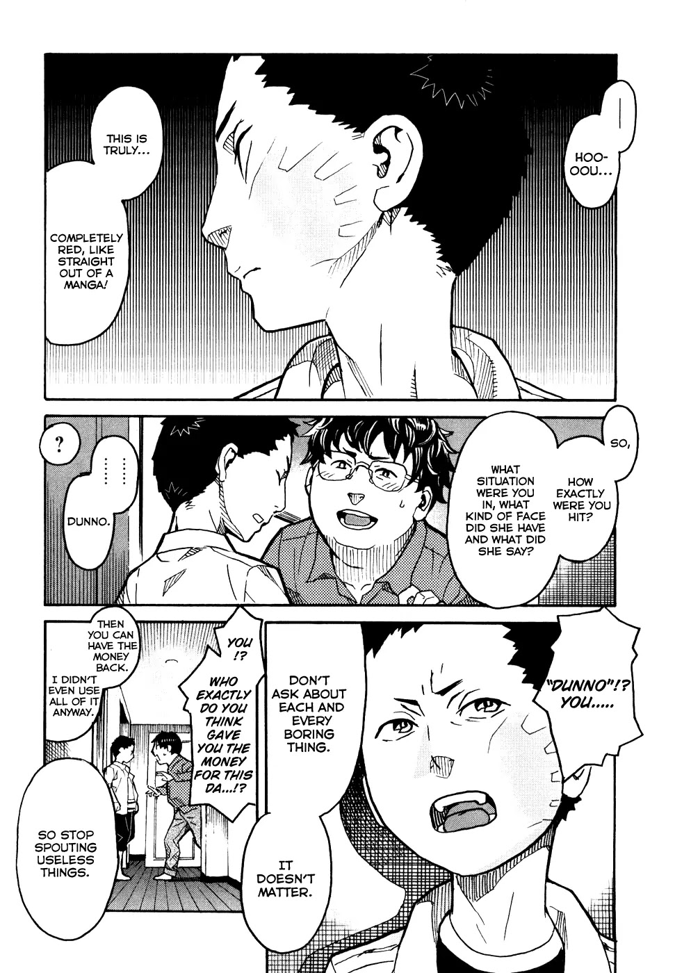 Mozuya-san Gyakujousuru Chapter 5 page 3 - Chapter 5: Mozuya-san Erupts.