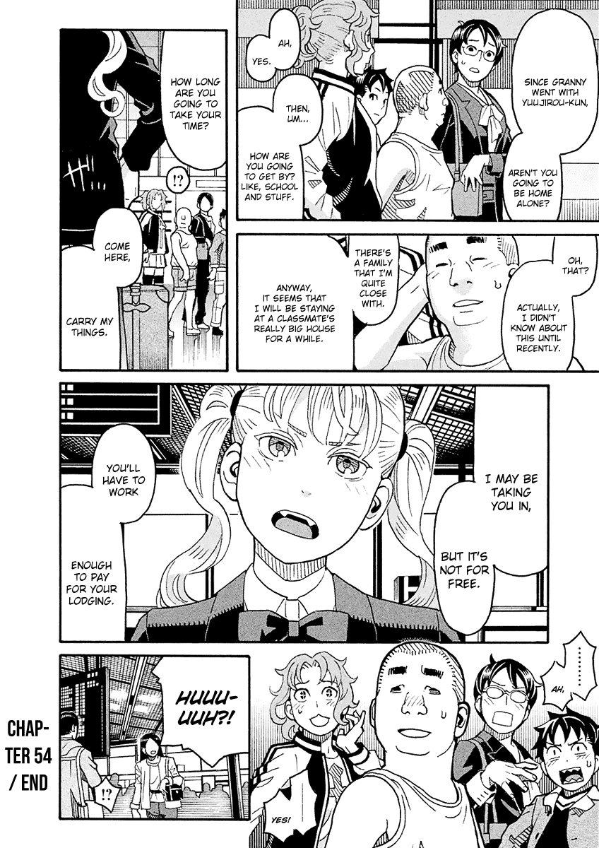 Mozuya-san Gyakujousuru Chapter 54 page 34 - Chapter 54: Yuujirou Departs