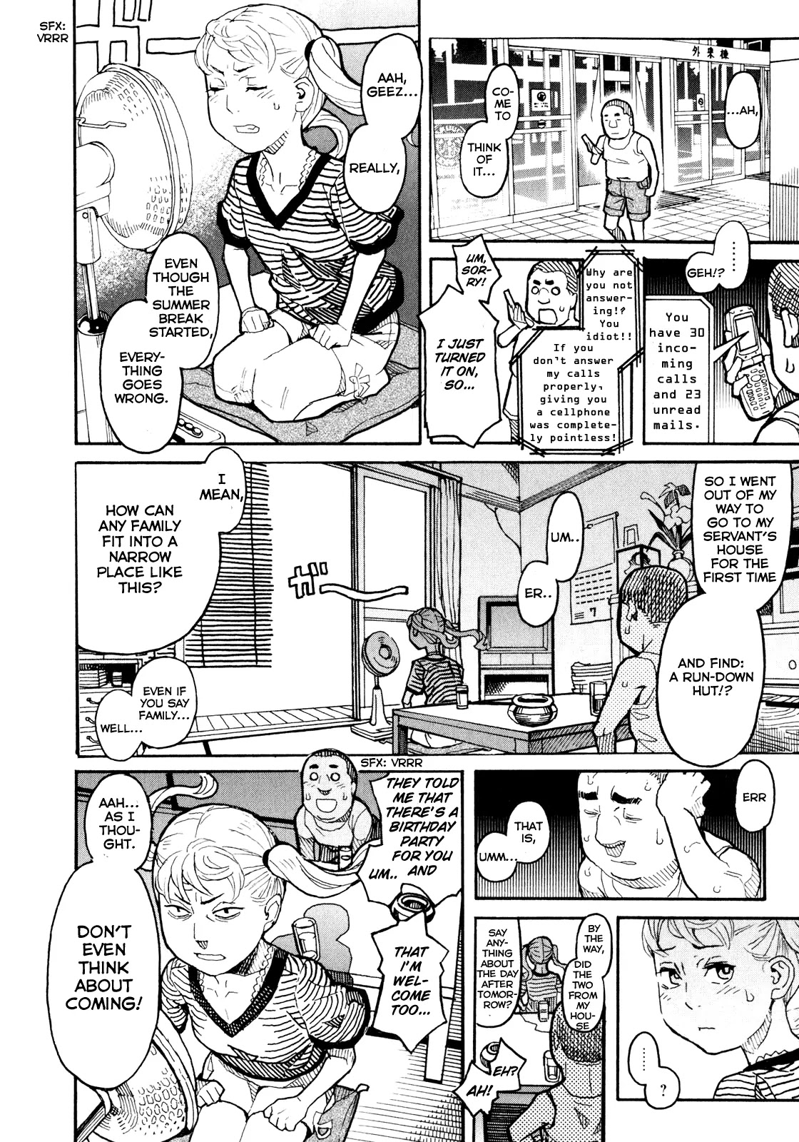 Mozuya-san Gyakujousuru Chapter 6 page 11 - Chapter 6: Mozuya-san's Birthday Party.