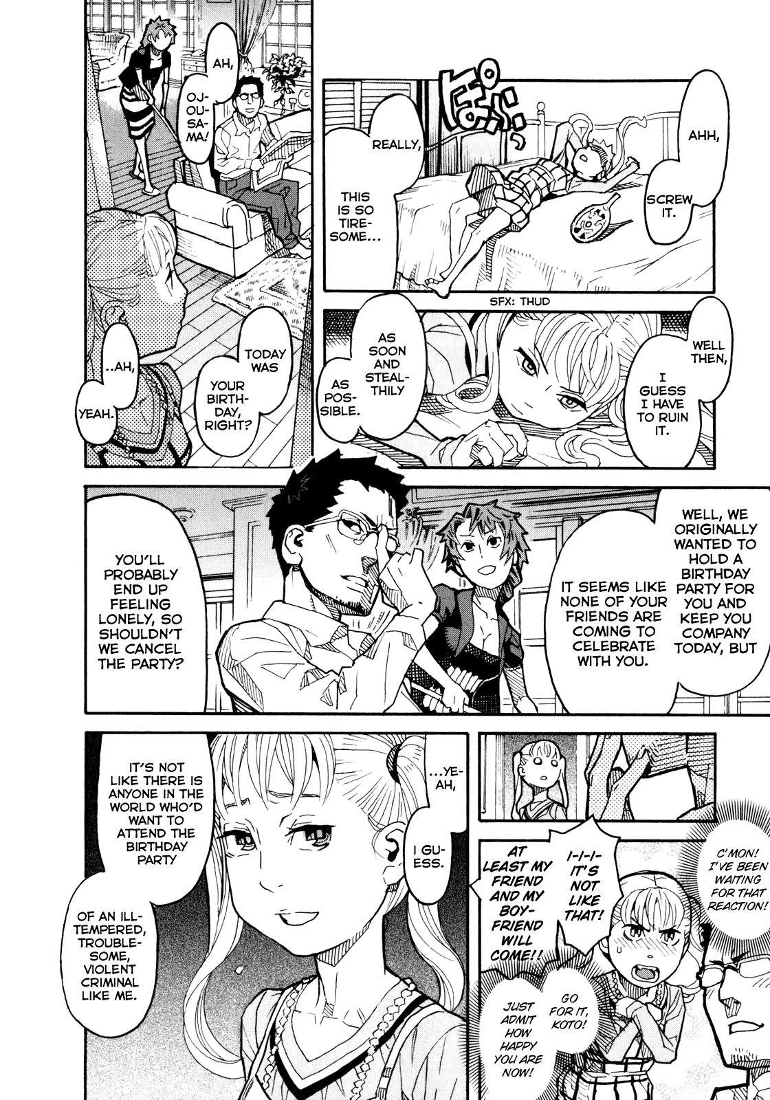 Mozuya-san Gyakujousuru Chapter 6 page 17 - Chapter 6: Mozuya-san's Birthday Party.