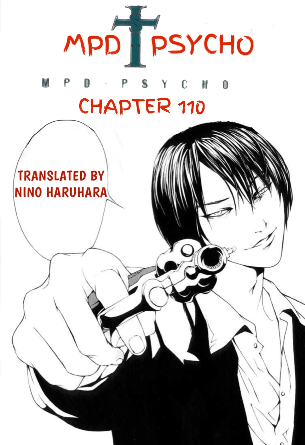 MPD Psycho Chapter 110 page 1 - Chapter 110: True Colors