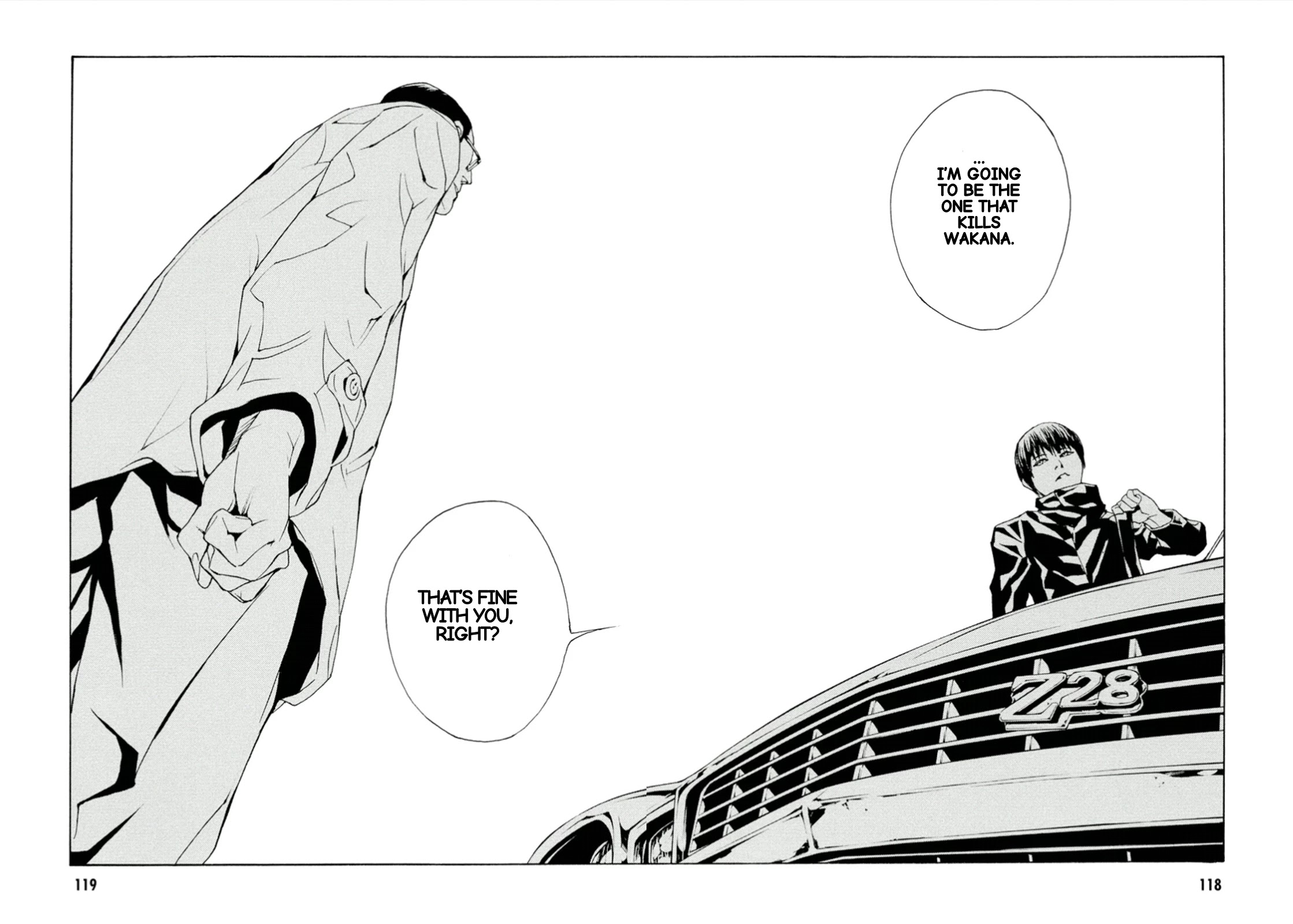 MPD Psycho Chapter 114 page 21 - Chapter 114: Goodbye, Final Weapon.
