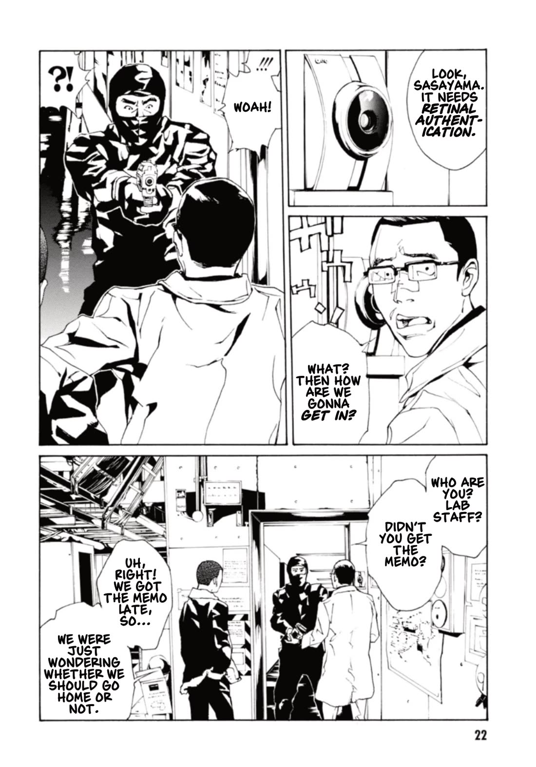 MPD Psycho Chapter 129 page 22 - Chapter 129: TRIPLE BARREL