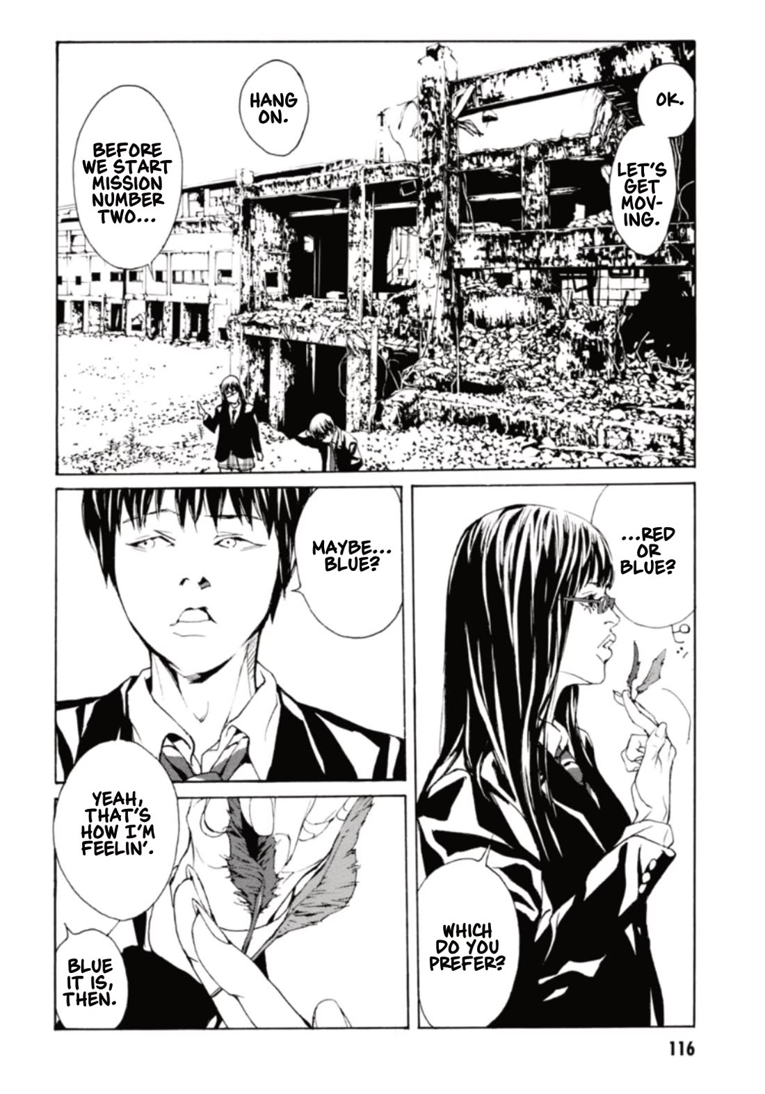 MPD Psycho Chapter 132 page 14 - Chapter 132: INTO THE WORLD