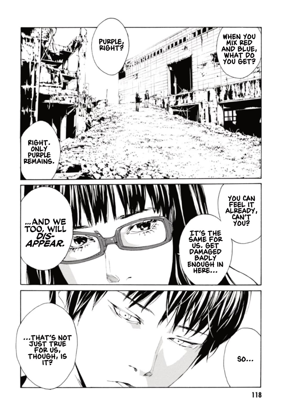 MPD Psycho Chapter 132 page 16 - Chapter 132: INTO THE WORLD