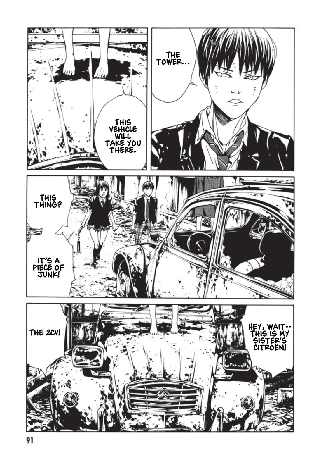 MPD Psycho Chapter 136 page 21 - Chapter 136: Phantasmal Citroën