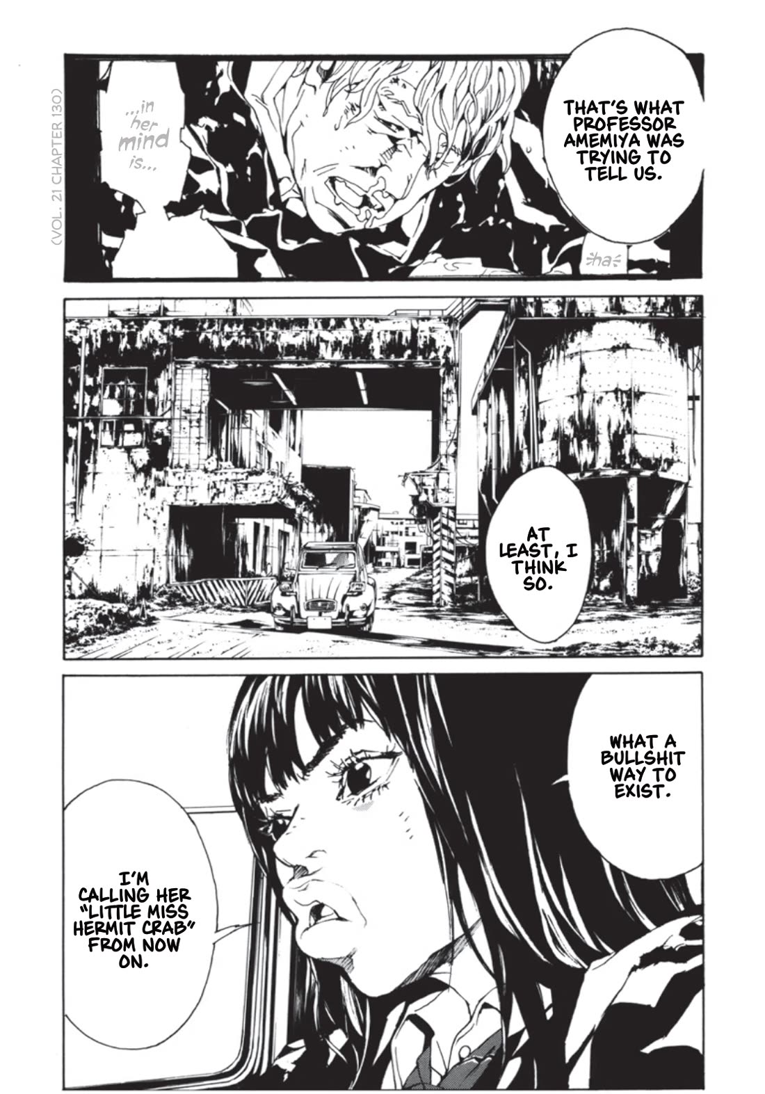 MPD Psycho Chapter 137 page 8 - Chapter 137: FLY EYE