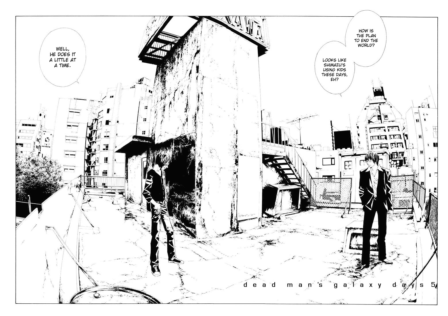 MPD Psycho Chapter 68.5 page 1 - Chapter 68.5: Dead Man's Galaxy Days 5