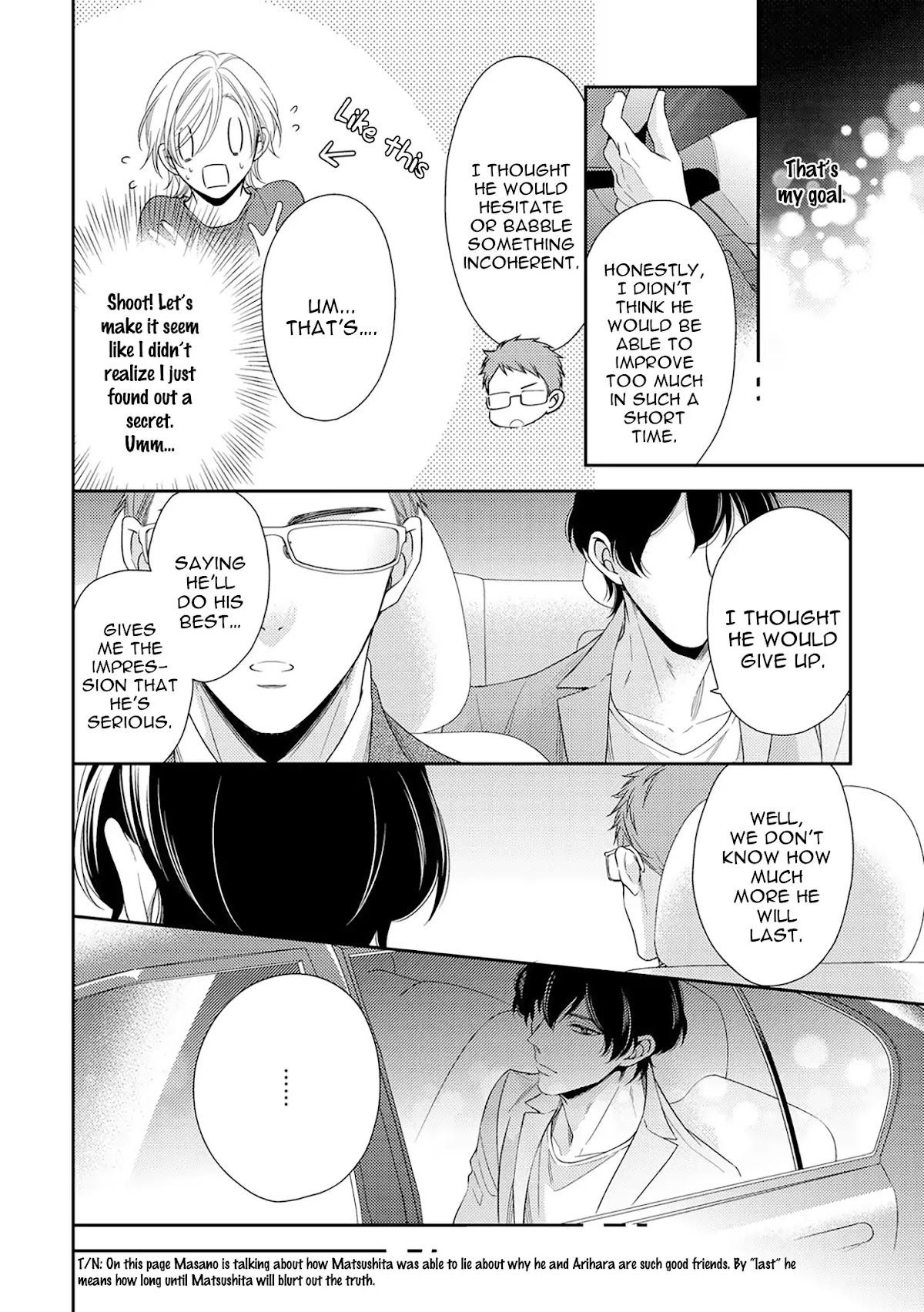 Mr.Arihara's Secret Circumstances Chapter 2 page 12 - Chapter 2