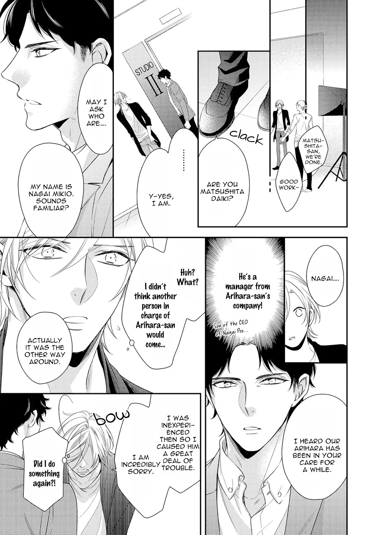 Mr.Arihara's Secret Circumstances Chapter 2 page 13 - Chapter 2