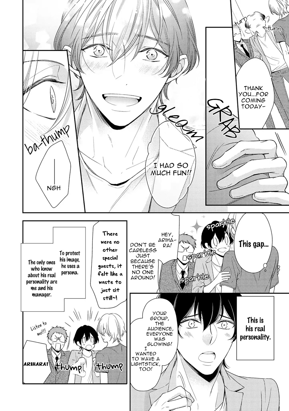 Mr.Arihara's Secret Circumstances Chapter 2 page 8 - Chapter 2