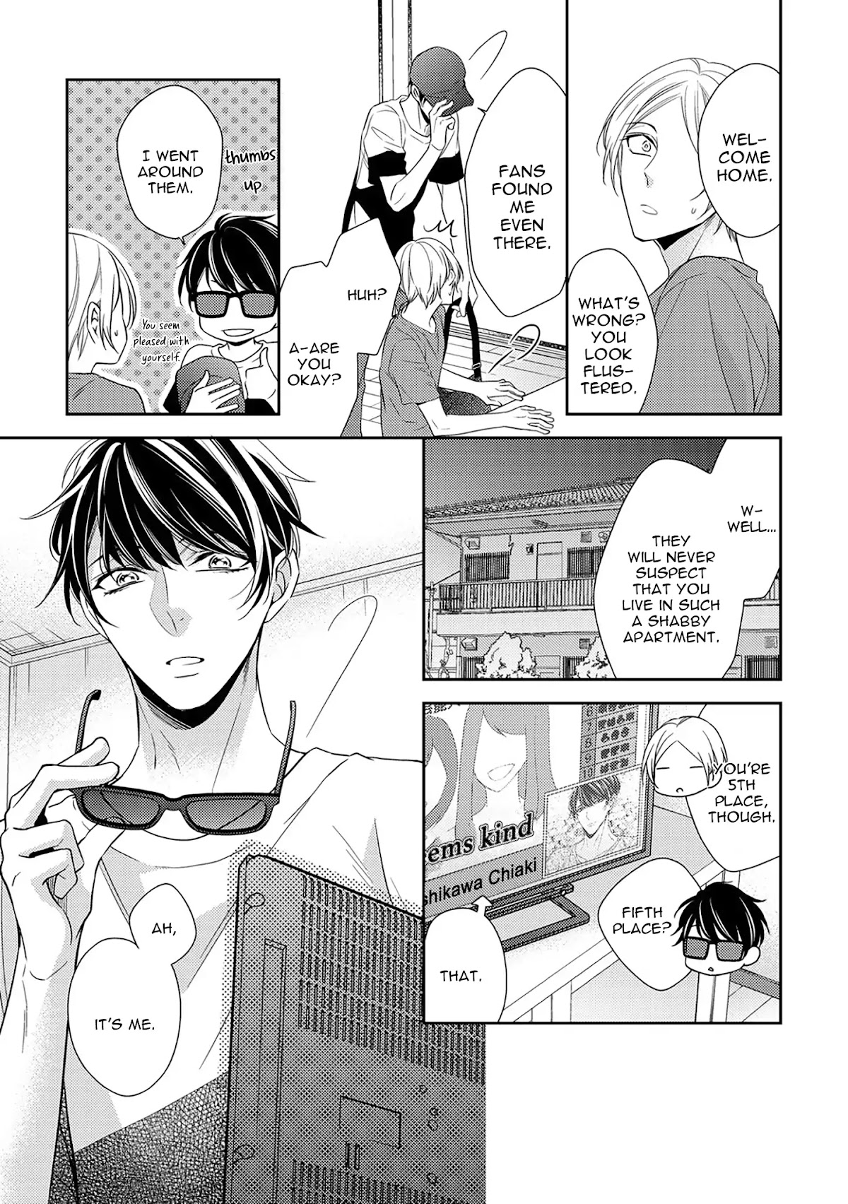 Mr.Arihara's Secret Circumstances Chapter 4 page 5 - Chapter 4: We Won't Give Up