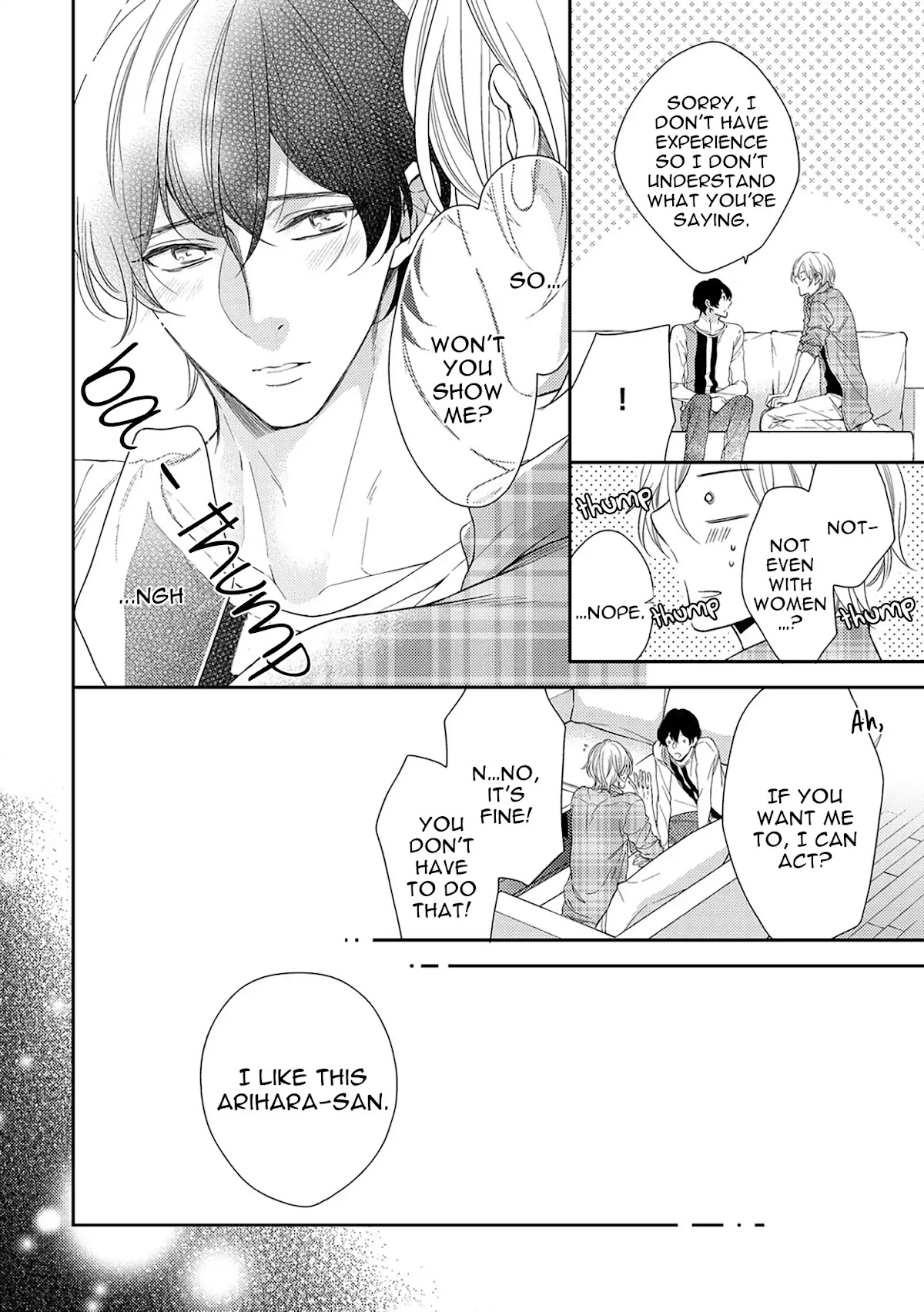 Mr.Arihara's Secret Circumstances Chapter 5.5 page 10 - Chapter 5.5