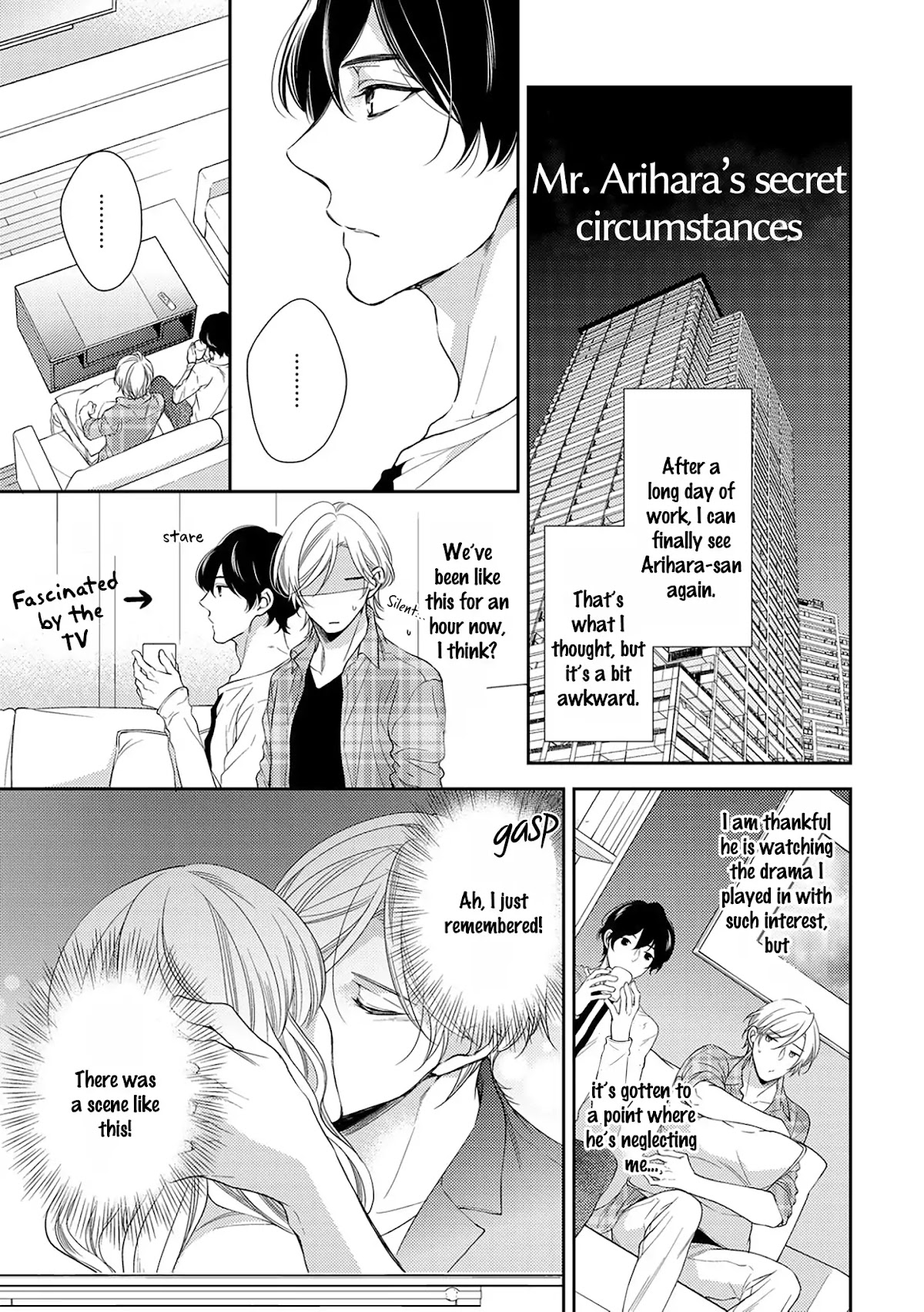 Mr.Arihara's Secret Circumstances Chapter 5.5 page 3 - Chapter 5.5