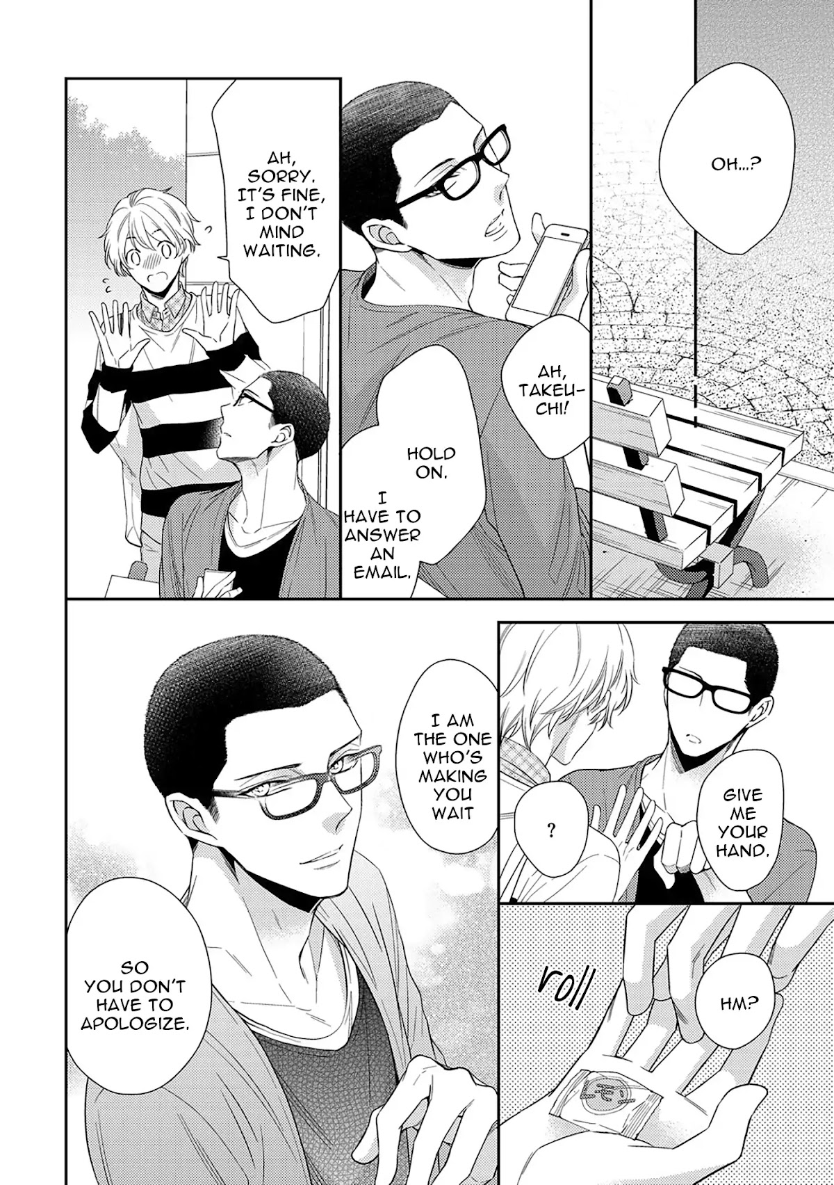 Mr.Arihara's Secret Circumstances Chapter 5 page 14 - Chapter 5: Love Begins with Touching