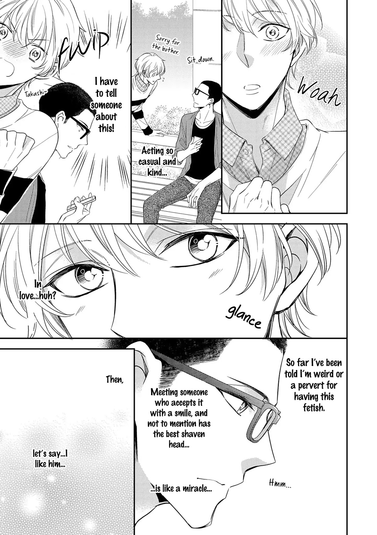 Mr.Arihara's Secret Circumstances Chapter 5 page 15 - Chapter 5: Love Begins with Touching