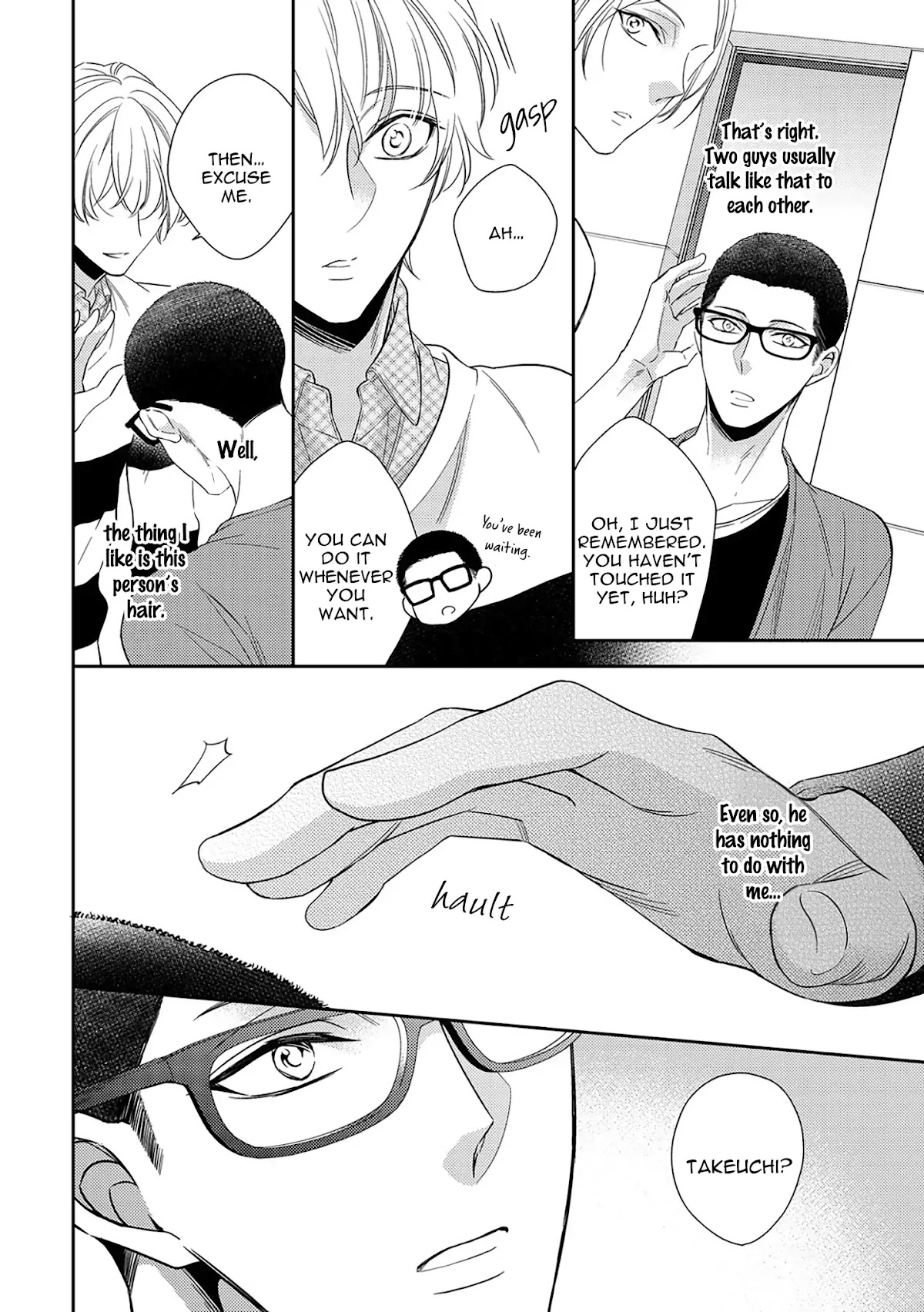 Mr.Arihara's Secret Circumstances Chapter 5 page 18 - Chapter 5: Love Begins with Touching