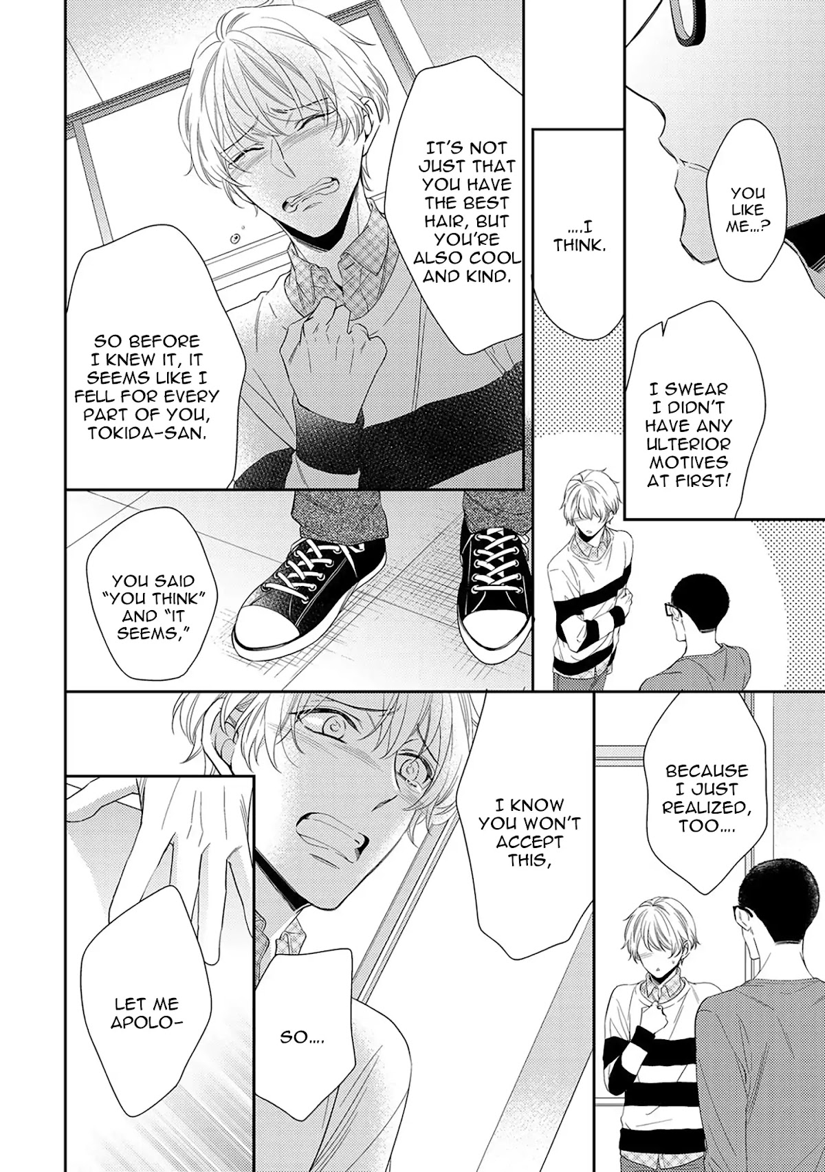 Mr.Arihara's Secret Circumstances Chapter 5 page 24 - Chapter 5: Love Begins with Touching