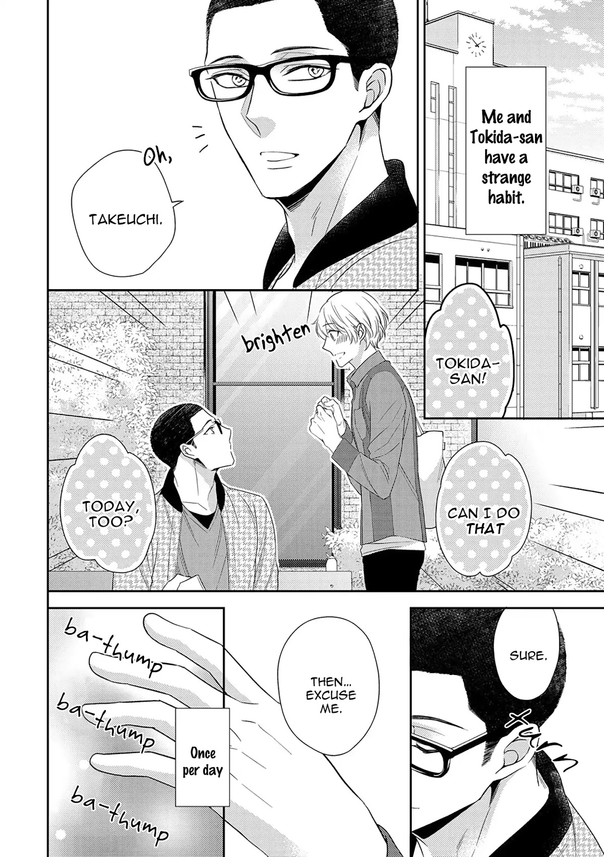Mr.Arihara's Secret Circumstances Chapter 5 page 4 - Chapter 5: Love Begins with Touching