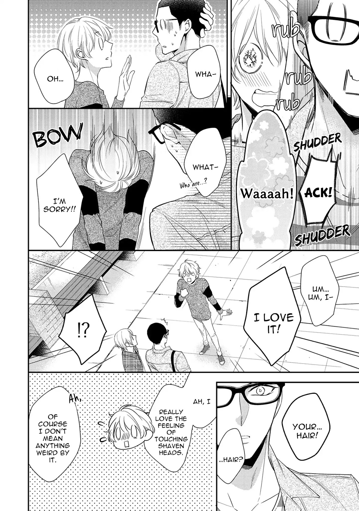 Mr.Arihara's Secret Circumstances Chapter 5 page 8 - Chapter 5: Love Begins with Touching