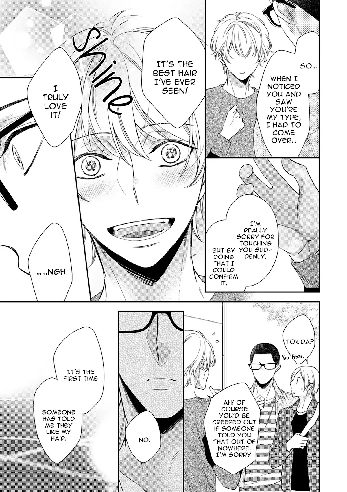 Mr.Arihara's Secret Circumstances Chapter 5 page 9 - Chapter 5: Love Begins with Touching