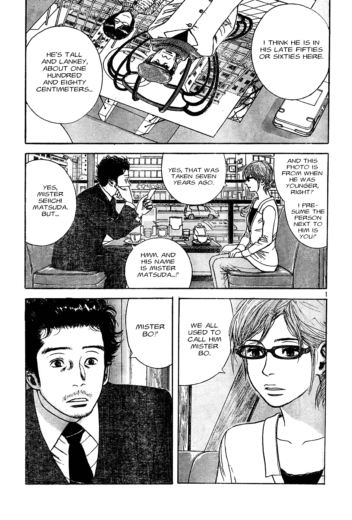 Mr. Bojangles Chapter 0 page 1 - Chapter 0 v2 : [Oneshot]