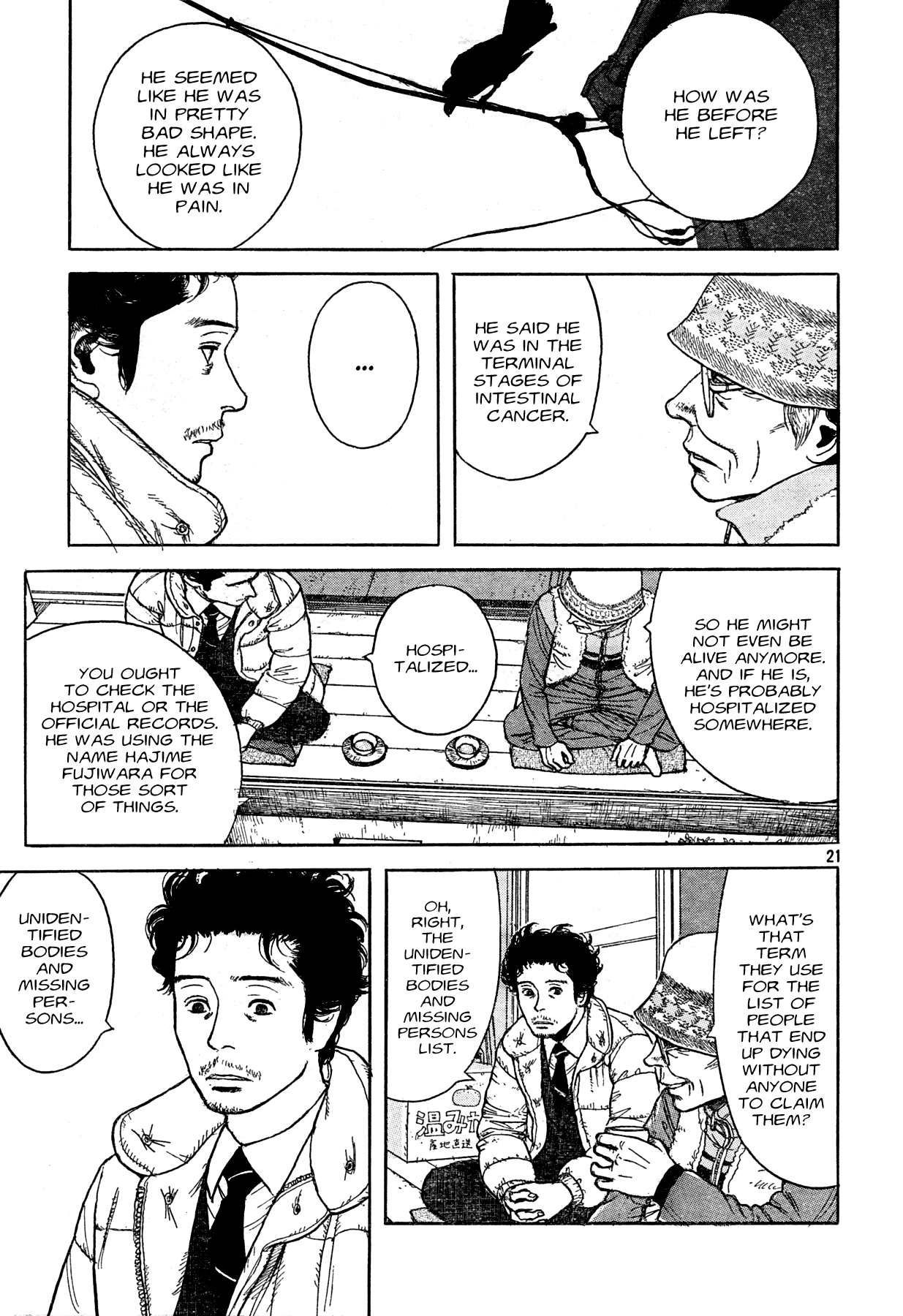 Mr. Bojangles Chapter 0 page 21 - Chapter 0 v2 : [Oneshot]